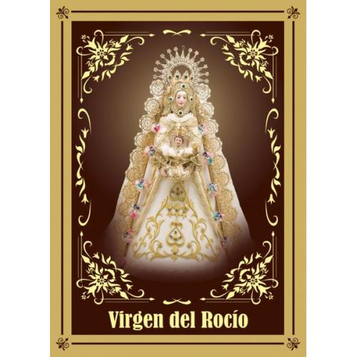 Colgadura religiosa Virgen del Rocío.