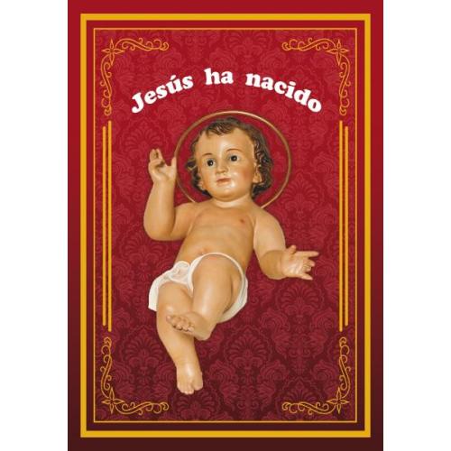 Colgadura de Navidad Niño Jesús Roja